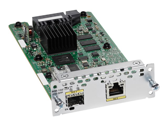 1-PORT GE WAN NIM DUAL- MODE RJ45+SFP IN