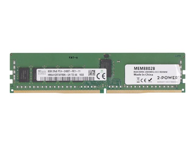 8GB DDR4 2400MHz ECC RDIMM