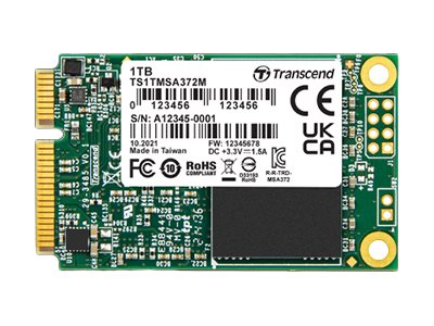 Transcend - SSD - 256 GB - internal - mSATA - SATA 6Gb/s
