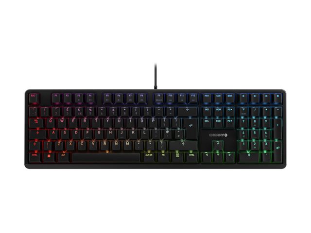 CHERRY G80-3000N RGB - keyboard - UK - black Input Device