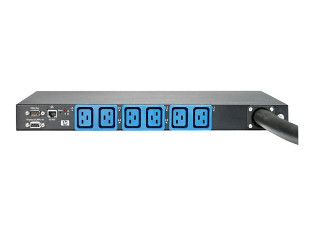 HPE Intelligent Modular Power Distribution Unit - Power distribution unit - 11000 VA - input: IEC 60309 16A - output connectors: 6 (IEC 60320 C19) - for HPE 600, 800, Advanced Series Racks 42U 600, ProLiant c3000, DL20 Gen9, e2000 G6