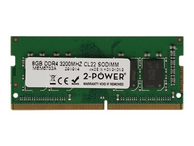8GB DDR4 3200MHz CL22 SODIMM