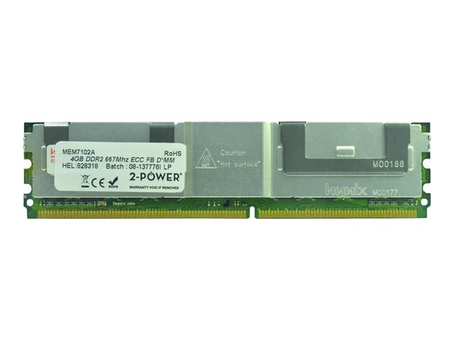 4GB PC2-5300F 667MHz DDR2 Fully Buffereed CL5 DIMM