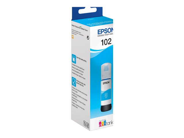 Epson 102 - cyan - original - ink tank