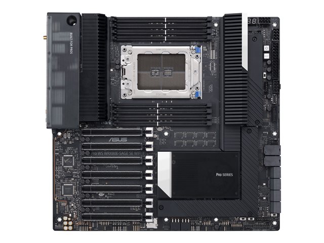 ASUS Pro WS WRX80E-SAGE SE WIFI II - motherboard - extended ATX / SSI EEB - Socket sWRX8 - AMD WRX80