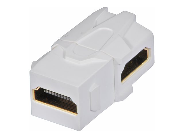 LINDY Modular AV Face Plate System Snap-in Keystone module - modular insert (coupling)