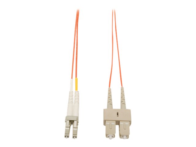 Eaton Tripp Lite Series Duplex Multimode 62.5/125 Fiber Patch Cable (LC/SC), 20M (65 ft.) - patch cable - 20 m - orange