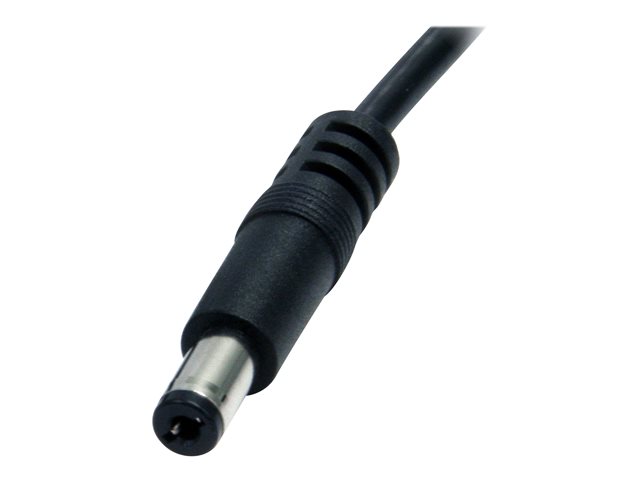 StarTech 2m USB to Type M Barrel Cable - USB to 5.5mm 5V DC Cable - USB to Barrel Jack 5V DC Plug (USB2TYPEM2M) - Power cable - USB (power only) (M) to DC jack 5.5 mm (M) - 2 m - molded - black