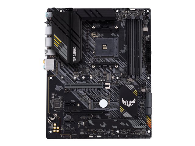 ASUS TUF GAMING B550-PLUS - Motherboard - ATX - Socket AM4 - AMD B550 Chipset - USB-C Gen2, USB 3.2 Gen 1, USB 3.2 Gen 2 - 2.5 Gigabit LAN - onboard graphics (CPU required) - HD Audio (8-channel)