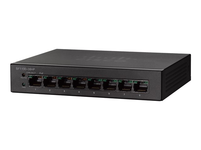 SF110D-08 8-Port 10/100 Desktop Switch