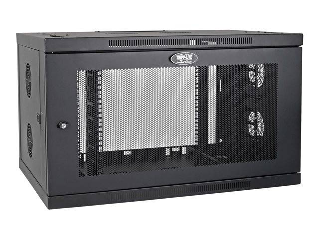 Eaton Tripp Lite Series 9U Wallmount Rack Enclosure Server Cabinet Wide Cable Management - rack enclosure cabinet - 9U