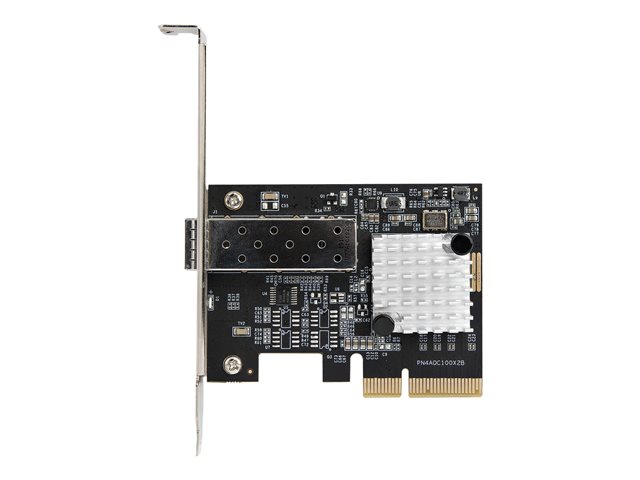 StarTech.com 10G PCIe SFP+ Card, Single SFP+ Port Network Adapter w/ Low Profile, Open SFP+ for MSA-Compliant Modules / Direct-Attach Cables (DAC), 10 Gigabit Fiber PCIe NIC Card - PCI Express SFP+ Network Card - network adapter - PCIe x4 - 10 Gigabit SFP