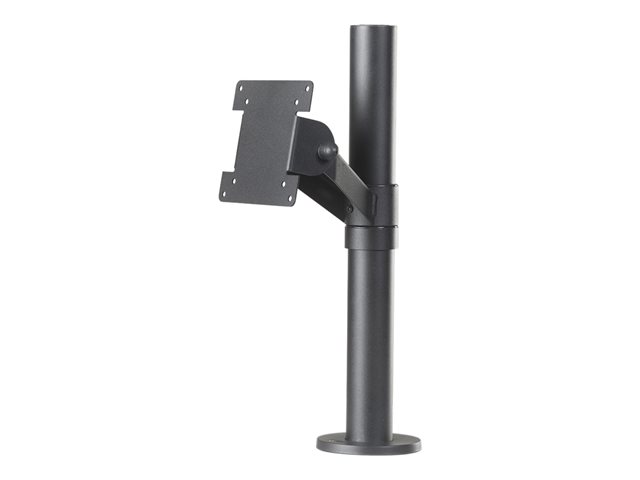 POLE W/ VESA MOUNT ON ANGLED CONNECTION JOINT BLACK