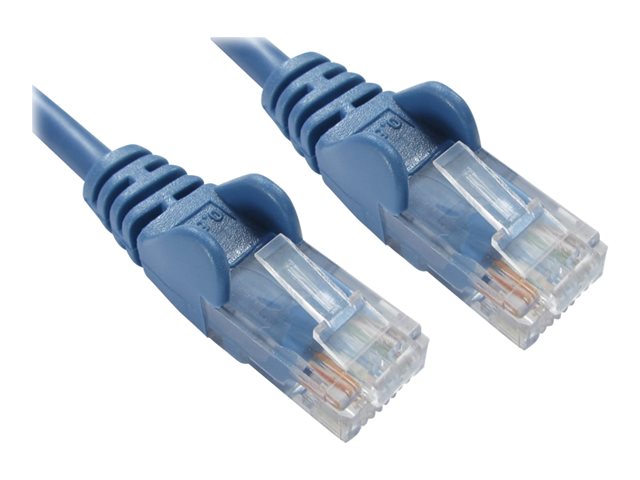 Cables Direct Economy patch cable - 50 cm - blue