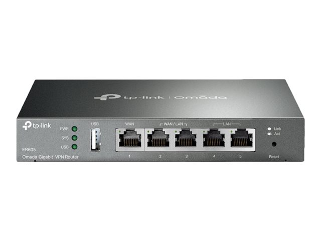 TP-Link Omada ER605 V2.8 - router - desktop, wall-mountable