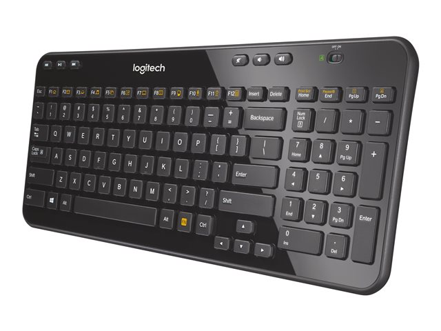 Logitech Wireless Keyboard K360 - keyboard - black