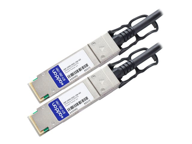 AddOn - 100GBase-CU direct attach cable - TAA Compliant - QSFP28 to QSFP28 - 1 m - twinaxial - passive