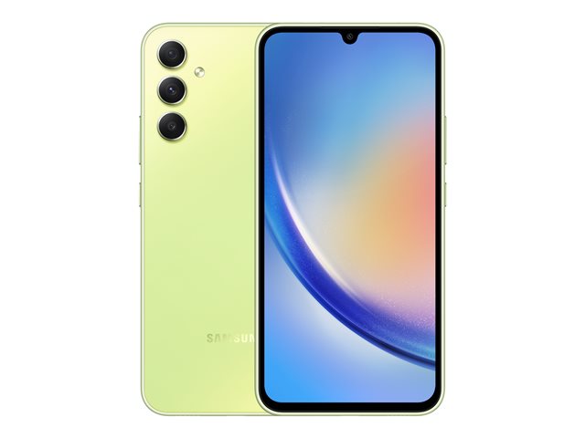 Samsung Galaxy A34 5G - awesome lime - 5G smartphone - 256 GB - GSM
