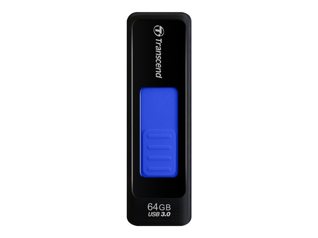 Transcend JetFlash 760 - USB flash drive - 64 GB - USB 3.0 - black