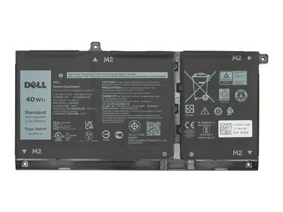 Dell - laptop battery - replacement for select laptops - Li-Ion - 40 Wh