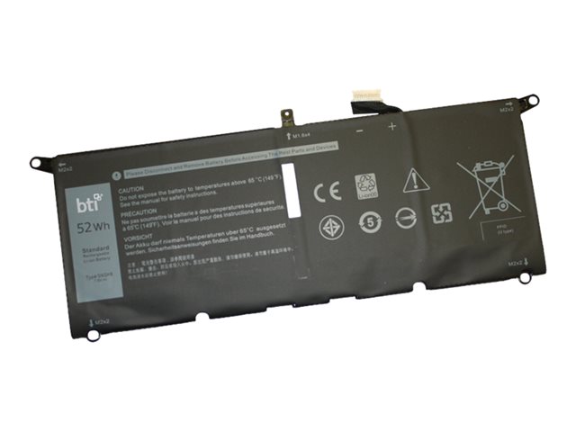 BTI 4C BATTERY XPS 9370 OEM: DXGH8 G8VCF H754V