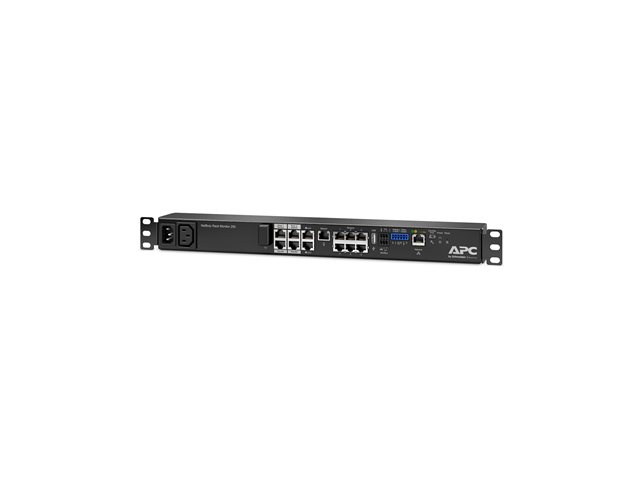 APC NetBotz Rack Monitor 250 - Environment monitoring device - 100Mb LAN - rack-mountable - TAA Compliant