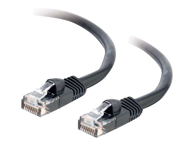 C2G Cat5e Booted Unshielded (UTP) Network Patch Cable - patch cable - 15 m - black