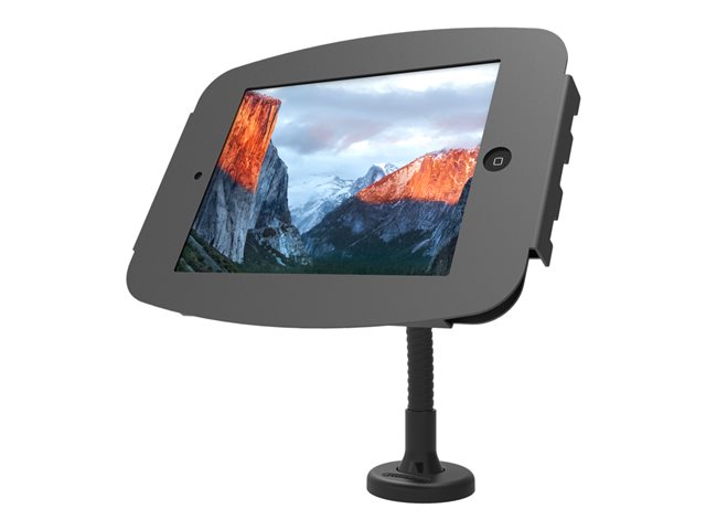 Compulocks Space Flex Arm iPad 12.9" Counter Top Kiosk Black - Enclosure - Anti-Theft - for tablet - lockable - high-grade aluminium - black - for Apple 12.9-inch iPad Pro (1st generation, 2nd generation)
