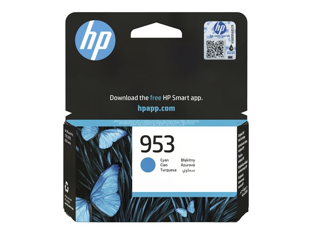 HP 953 - cyan - original - ink cartridge