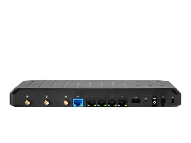 Cradlepoint E102 Series Enterprise Router E102-C7D - wireless router - WWAN - Wi-Fi 5 - 3G, 4G - desktop