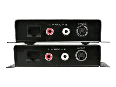 StarTech.com S-Video Video Extender over Cat 5 with Audio - Video/audio extender - over CAT 5 - up to 200 m