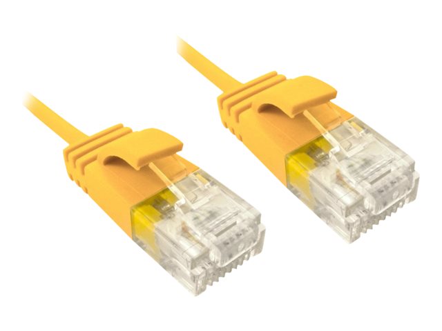 Cables Direct Economy patch cable - 1 m - yellow