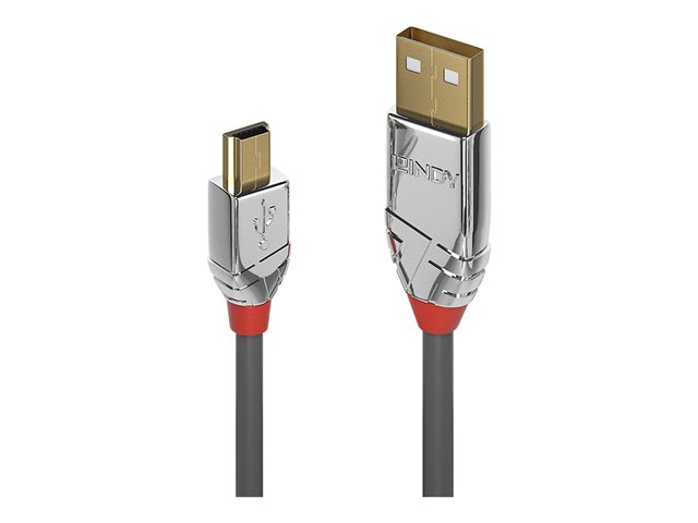 0.5M USB 2.0 TYPE A TO MINI-B CABLE CROMO LINE