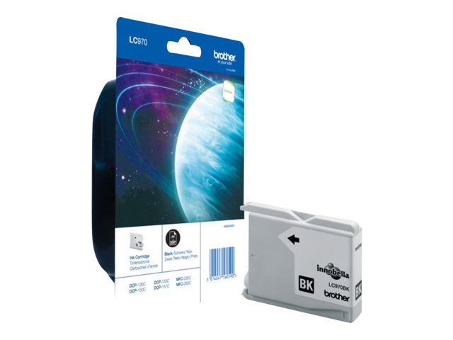 Brother LC970BKBP - Black - original - blister - ink cartridge - for Brother DCP-135C, DCP-150C