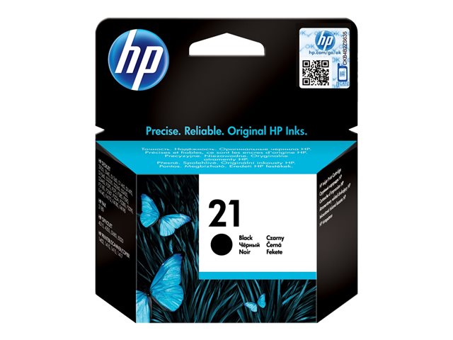 HP 21 - black - original - ink cartridge