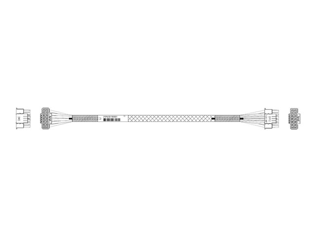Lenovo - Power cable - 12VHPWR (F) to 12VHPWR (F) - 23.5 cm - FRU - for ThinkSystem SR675 V3