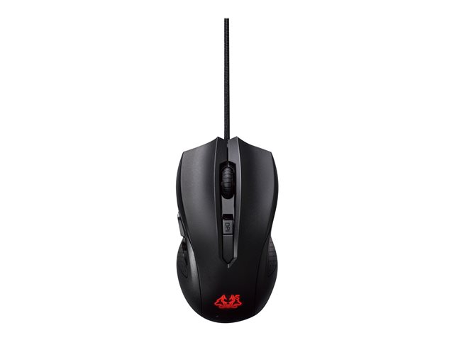 ASUS Cerberus - mouse - USB - black