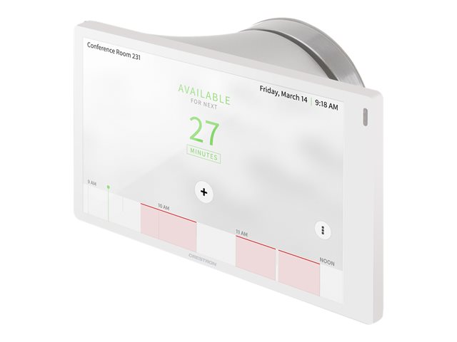 Crestron TSW-770-MSMK-W-S - Mounting kit - for touch screen - plastic - smooth white - surface mountable - for Touch Screen TSW-770-B-S, TSW-770-W-S