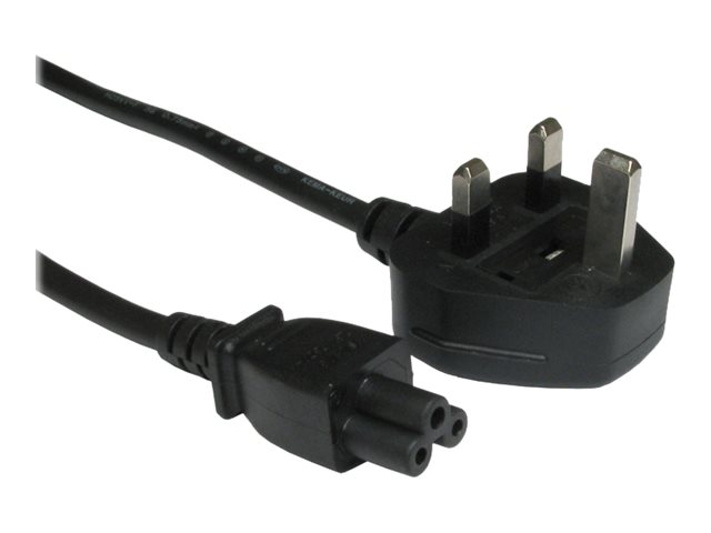 Cables Direct - power cable - IEC 60320 C5 to BS 1363 - 3 m