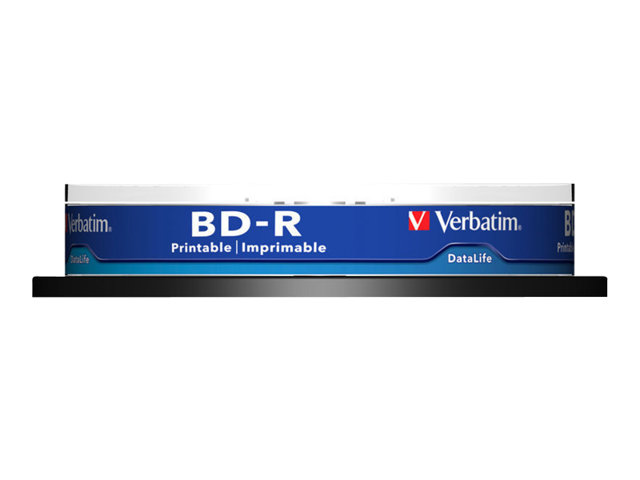 Verbatim DataLife - BD-R x 10 - 25 GB - storage media