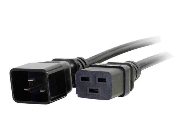 C2G 16 AWG 250 Volt 16 Amp Power Extension Cord - power extension cable - IEC 60320 C20 to IEC 60320 C19 - 3 m