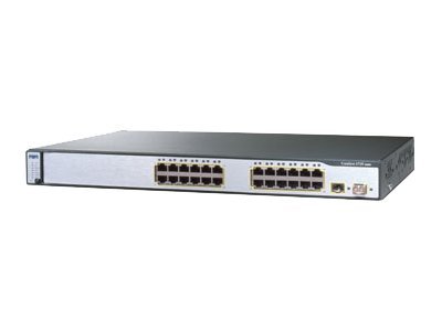 Cisco Catalyst 3750-24TS SMI - switch - 24 ports - Managed - rack-mountable