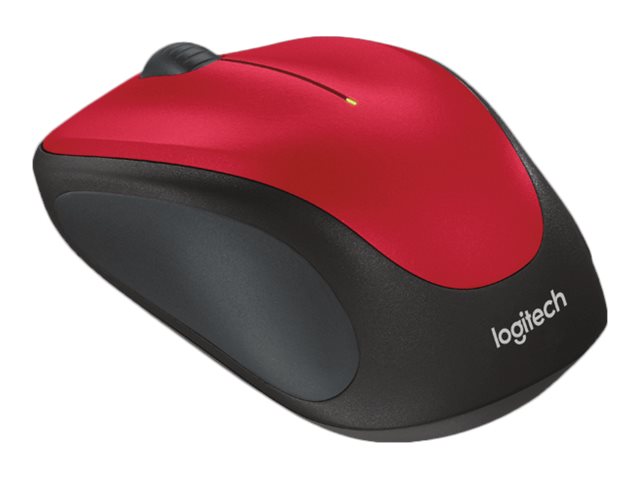 Logitech M235 - mouse - 2.4 GHz - red