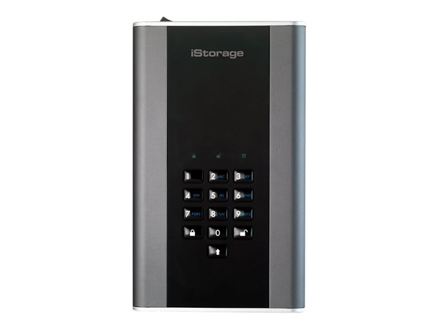 DISKASHUR DT2 256-BIT 8TB - FIPS 140-2 CERTIFIED - GRAPHITE