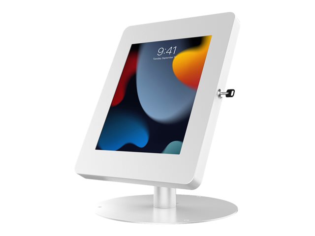 HYPERFLEX SECURITY KIOSK STAND FOR TABLETS (WHITE)