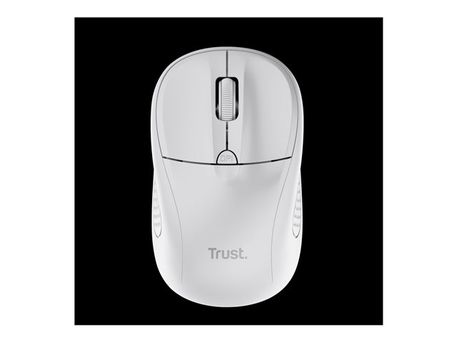 Trust Primo - mouse - 2.4 GHz - matt white