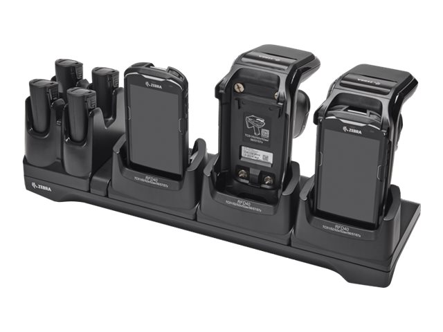 RFD40 3 DEVICE SLOTS/4 TOASTER SLOTS CHARGE ONLY CRADLE