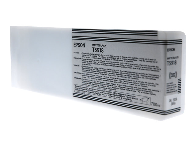 Epson T5918 - matte black - original - ink cartridge
