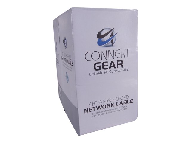 CONNEkT GEAR bulk cable - 305 m - grey