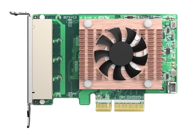QNAP QXG-2G4T-I225 - network adapter - PCIe 2.0 x4 - 2.5GBase-T x 4